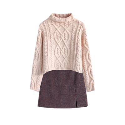 高领毛衣 秋冬风尚的优雅守护者